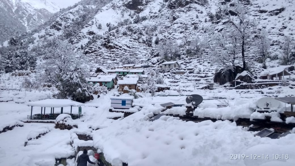 Hard Winter Life in Pindar Valley 