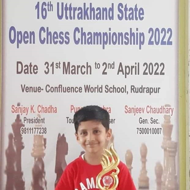 Tejas Tiwari Uttarakhand Chess